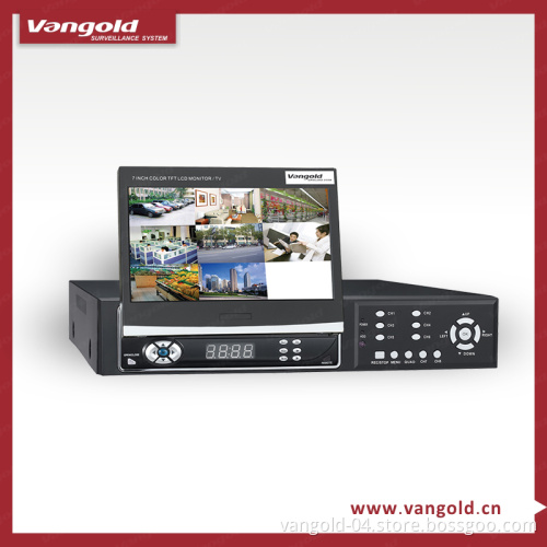 8CH H. 264 DVR with 8'' TFT Monitor (VG-H30808A)